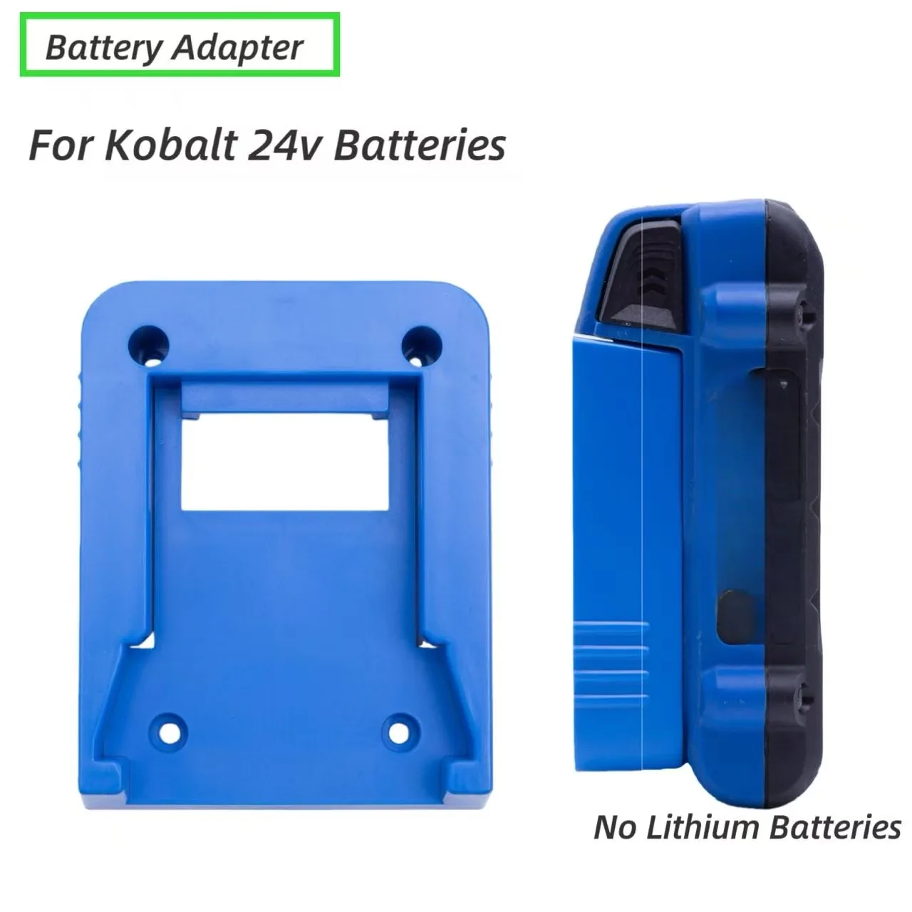 Держатель-подставка для аккумуляторов Kobalt 24V (серия) (аккумулятор в комплект не входит)
Держатель-подставка для аккумуляторов Kobalt 24V (серия) (аккумулятор в комплект не входит)