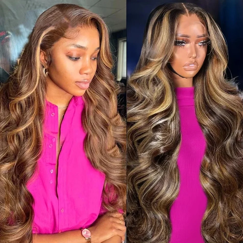 4/27 Blonde Pre Plucked Brazilian Wigs 13x6 Hd Transparent Body Wave Lace Front Wig Colored Highlight Human Hair Wigs For Women
4/27 Blonde Pre Plucked Brazilian Wigs 13x6 Hd Transparent Body Wave Lace Front Wig Colored Highlight Human Hair Wigs For Women