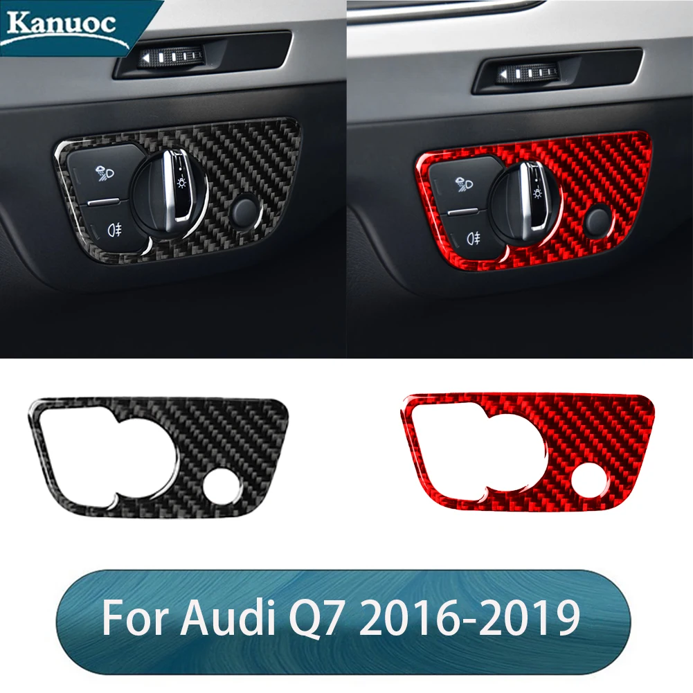 For Audi Q7 2016 2017 2018 2019 Car Carbon Fiber Headlight Switch Panel Stickers Interior Decorative Accessories
For Audi Q7 2016 2017 2018 2019 Car Carbon Fiber Headlight Switch Panel Stickers Interior Decorative Accessories