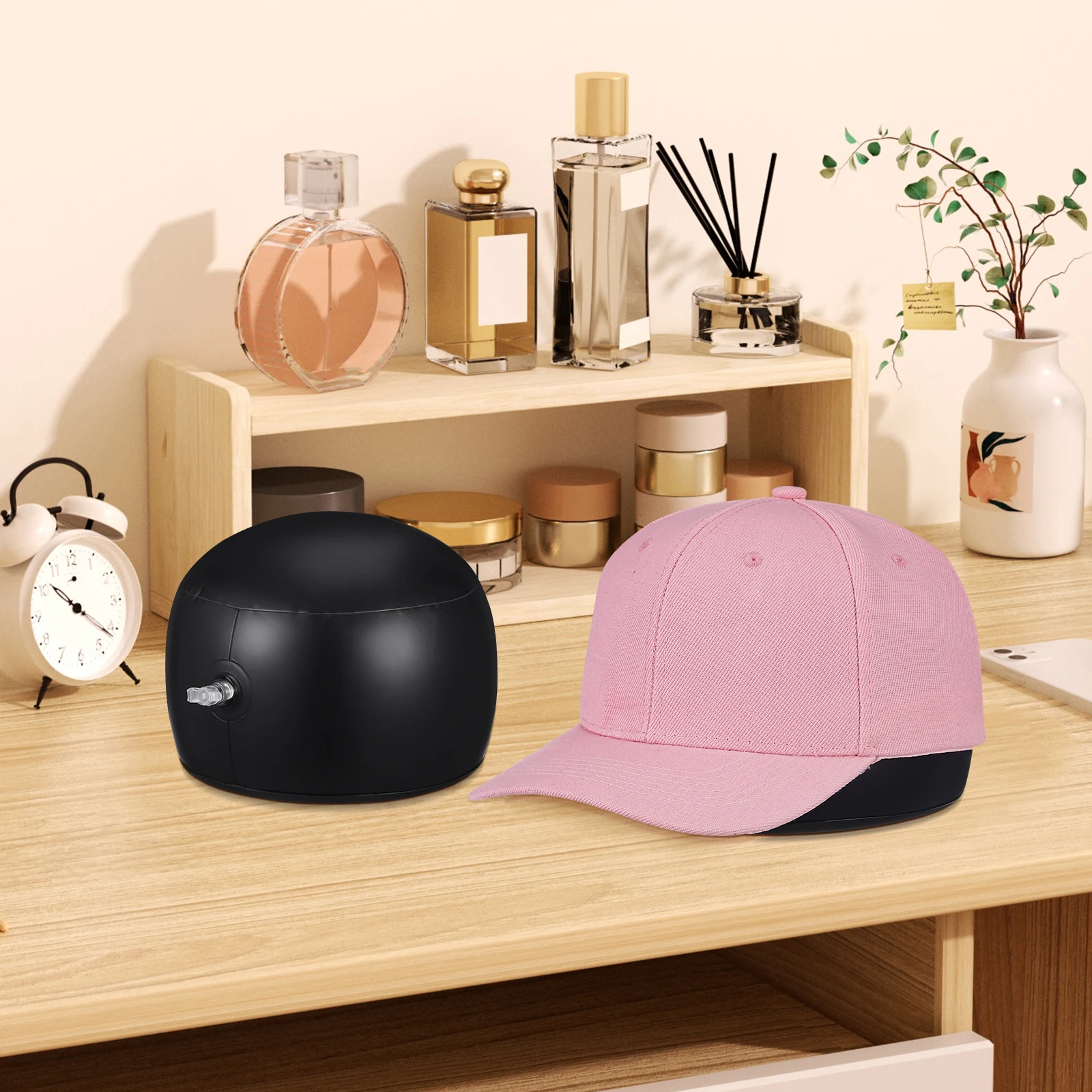 2Pcs Inflatable Hat Stand Cap Holder Organizer PVC Tabletop Display Baseball Caps Storage Rack Basketball Hat Holder
2Pcs Inflatable Hat Stand Cap Holder Organizer PVC Tabletop Display Baseball Caps Storage Rack Basketball Hat Holder