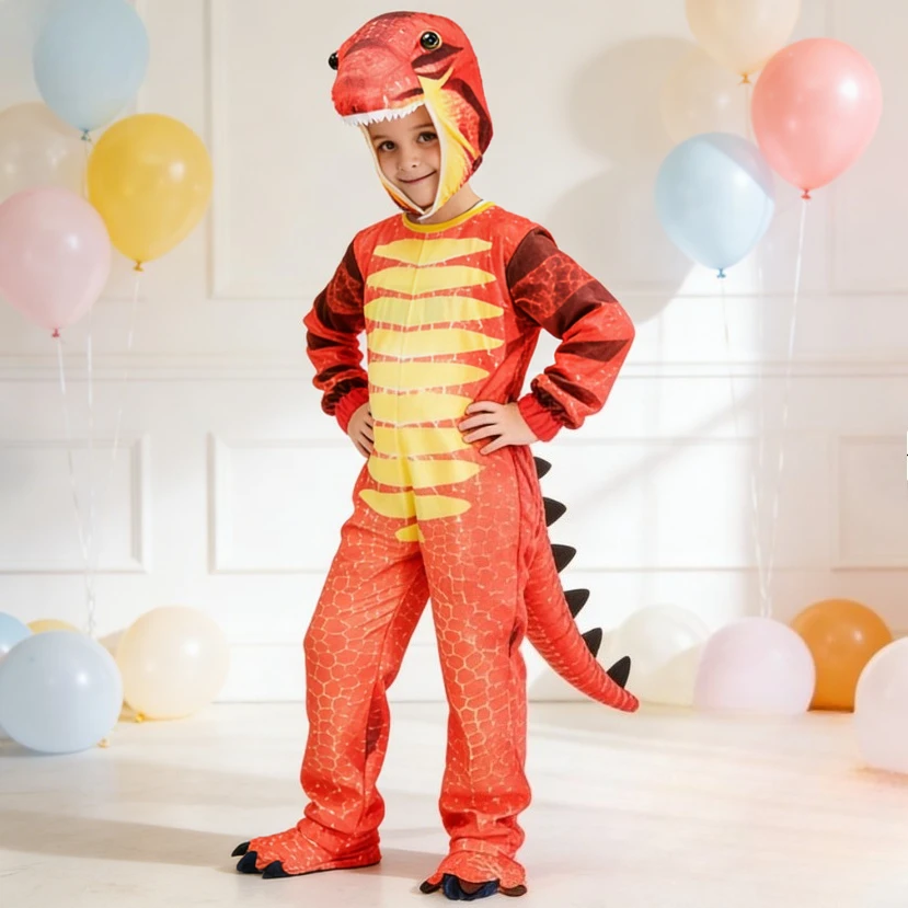 Kids Dinosaur Costume Cosplay Dress Up Outfit Prop For Halloween Party Stage Performance
Kids Dinosaur Costume Cosplay Dress Up Outfit Prop For Halloween Party Stage Performance