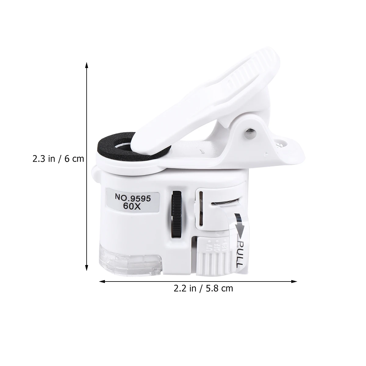 Mobile Phone High Magnification Clip Magnifier Led Light Portable Gift Mobile Phone Clip Friend Jewelry Accessories
Mobile Phone High Magnification Clip Magnifier Led Light Portable Gift Mobile Phone Clip Friend Jewelry Accessories