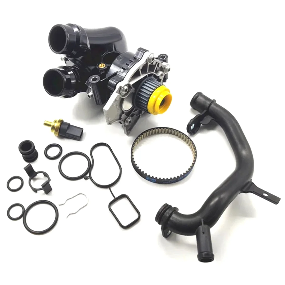 EA888 Engine Cooling System Water Pump Repair Set for VW Golf 6 MK5 Tiguan Passat B6 Seat Leon Audi A3 A4 B6 A5 A6 Q3 Q5
EA888 Engine Cooling System Water Pump Repair Set for VW Golf 6 MK5 Tiguan Passat B6 Seat Leon Audi A3 A4 B6 A5 A6 Q3 Q5