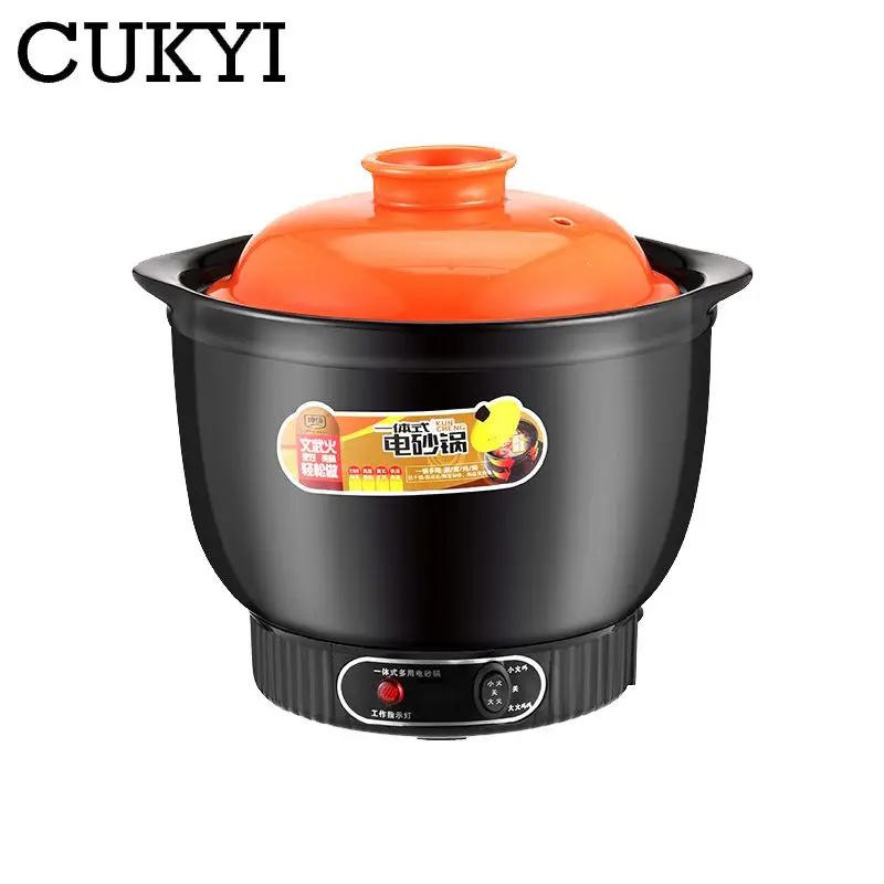 3L Nourishing Casserole Electric tile pot Firepower adjustable Automatic Porridge stewer Soup Simmering Herbs Procelain Crockpot
3L Nourishing Casserole Electric tile pot Firepower adjustable Automatic Porridge stewer Soup Simmering Herbs Procelain Crockpot