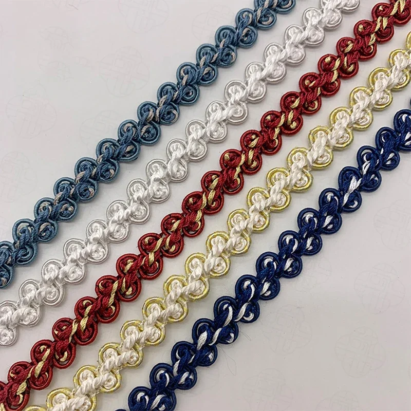11.5m/Roll Lace Edge Trim Knitted Ribbon Tapes Fabric Sewing Piping for Cosplay Clothes Crafts DIY Handmade Accessories
11.5m/Roll Lace Edge Trim Knitted Ribbon Tapes Fabric Sewing Piping for Cosplay Clothes Crafts DIY Handmade Accessories
