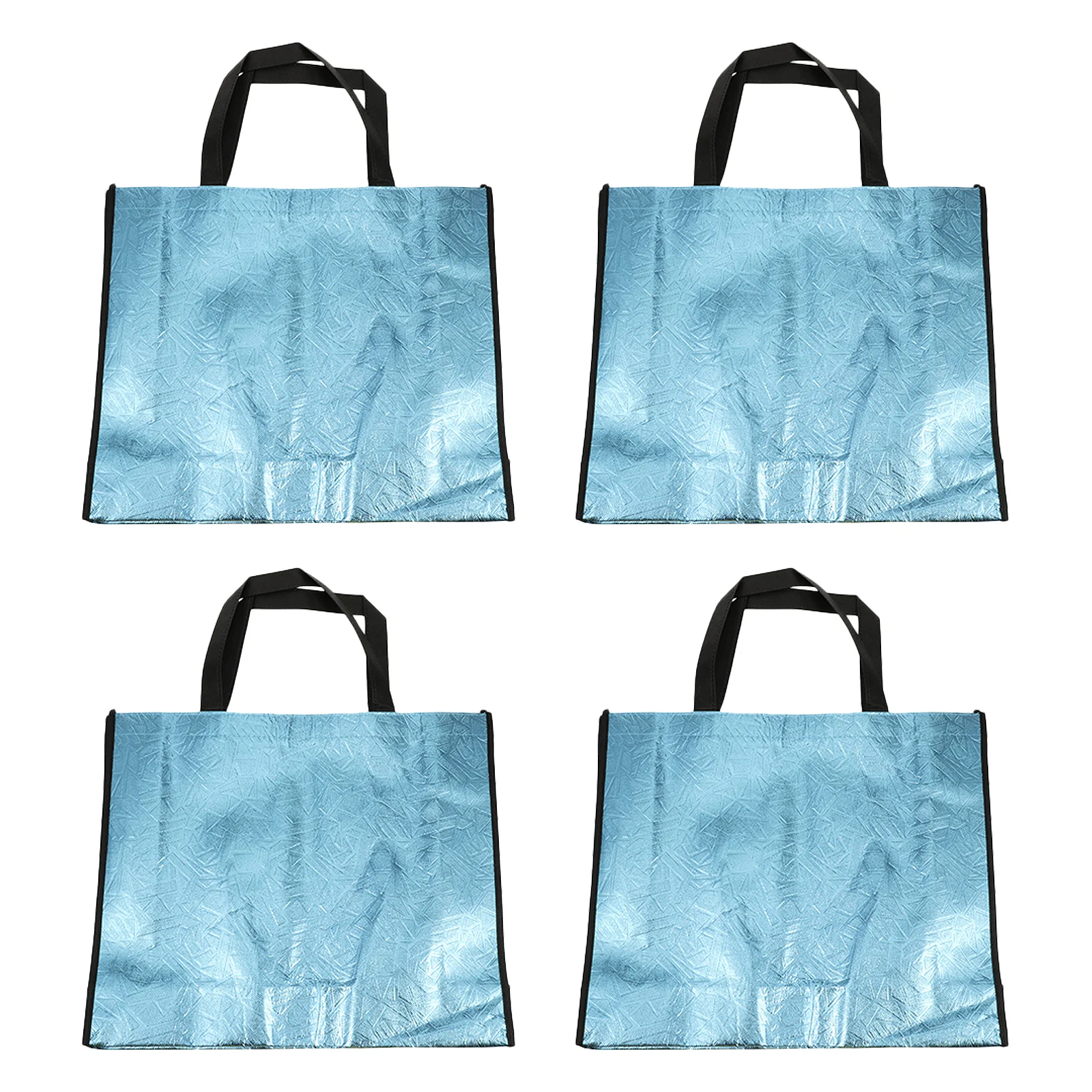 4Pcs Nonwoven Reusable Tote Bags Grocery Storage Gift Wrapping Portable Shopping Bag H Household StorageReusable
4Pcs Nonwoven Reusable Tote Bags Grocery Storage Gift Wrapping Portable Shopping Bag H Household StorageReusable