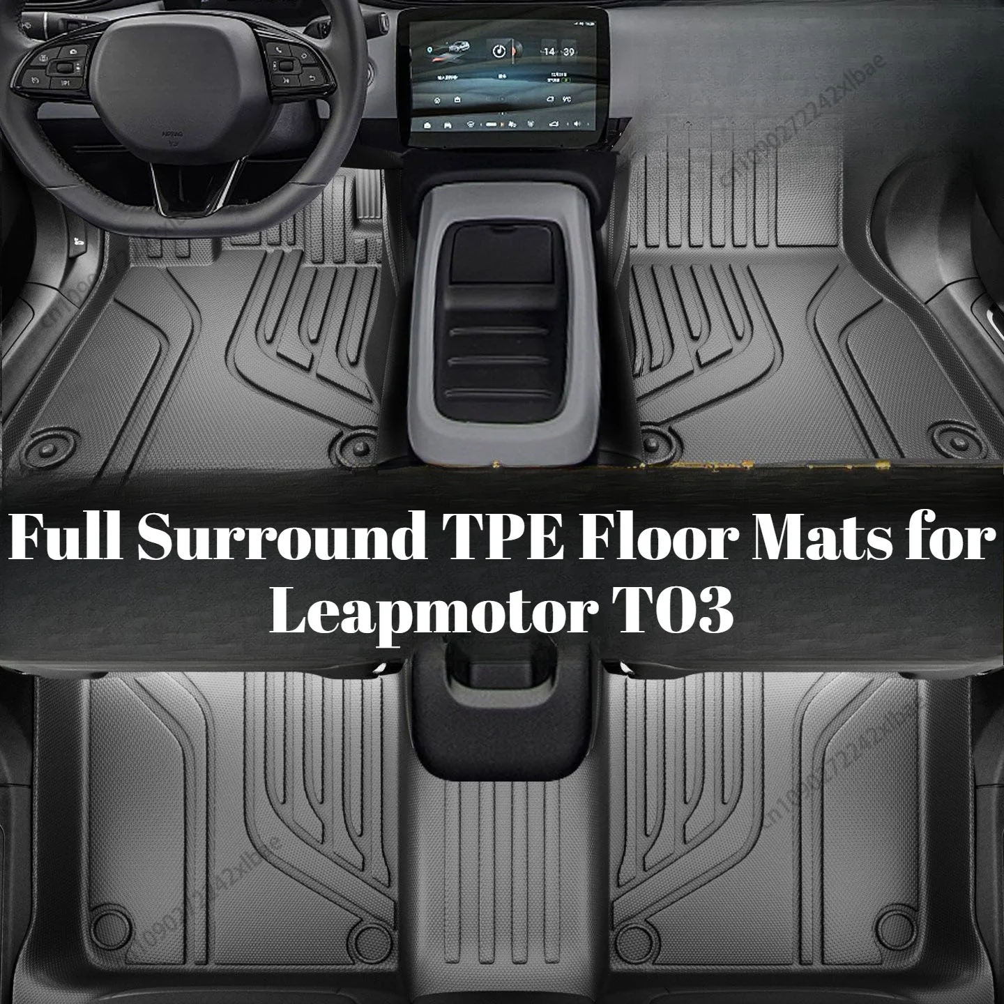 Full Surround TPE Floor Mats, Interior Modification Protection Accessories for Leapmotor T03 2024-2026 Car Mat Accessories LHD
Full Surround TPE Floor Mats, Interior Modification Protection Accessories for Leapmotor T03 2024-2026 Car Mat Accessories LHD