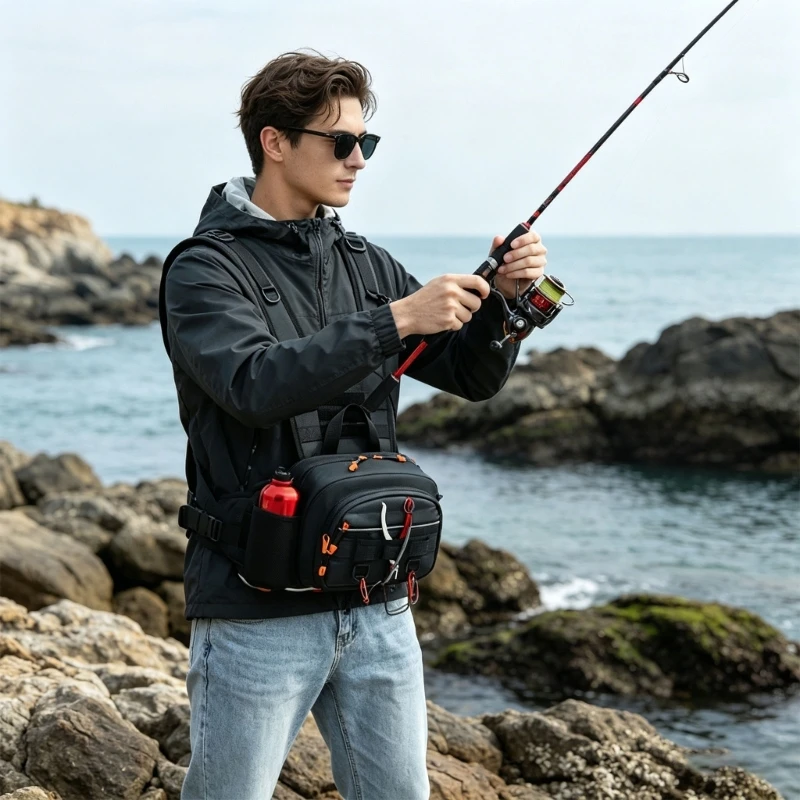 Q1FF Chest Bag Outdoor Fishing Backpack Sports Bag Chest Pack for Men Women
Q1FF Chest Bag Outdoor Fishing Backpack Sports Bag Chest Pack for Men Women