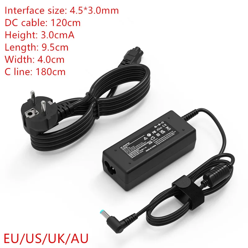 19.5V 4.5A 45W Laptop Charger Adapter for HP Elitebook 830 840 850 Pavilion 11 13 15 Probook 430 440 470 Stream 11 13 14 X
19.5V 4.5A 45W Laptop Charger Adapter for HP Elitebook 830 840 850 Pavilion 11 13 15 Probook 430 440 470 Stream 11 13 14 X