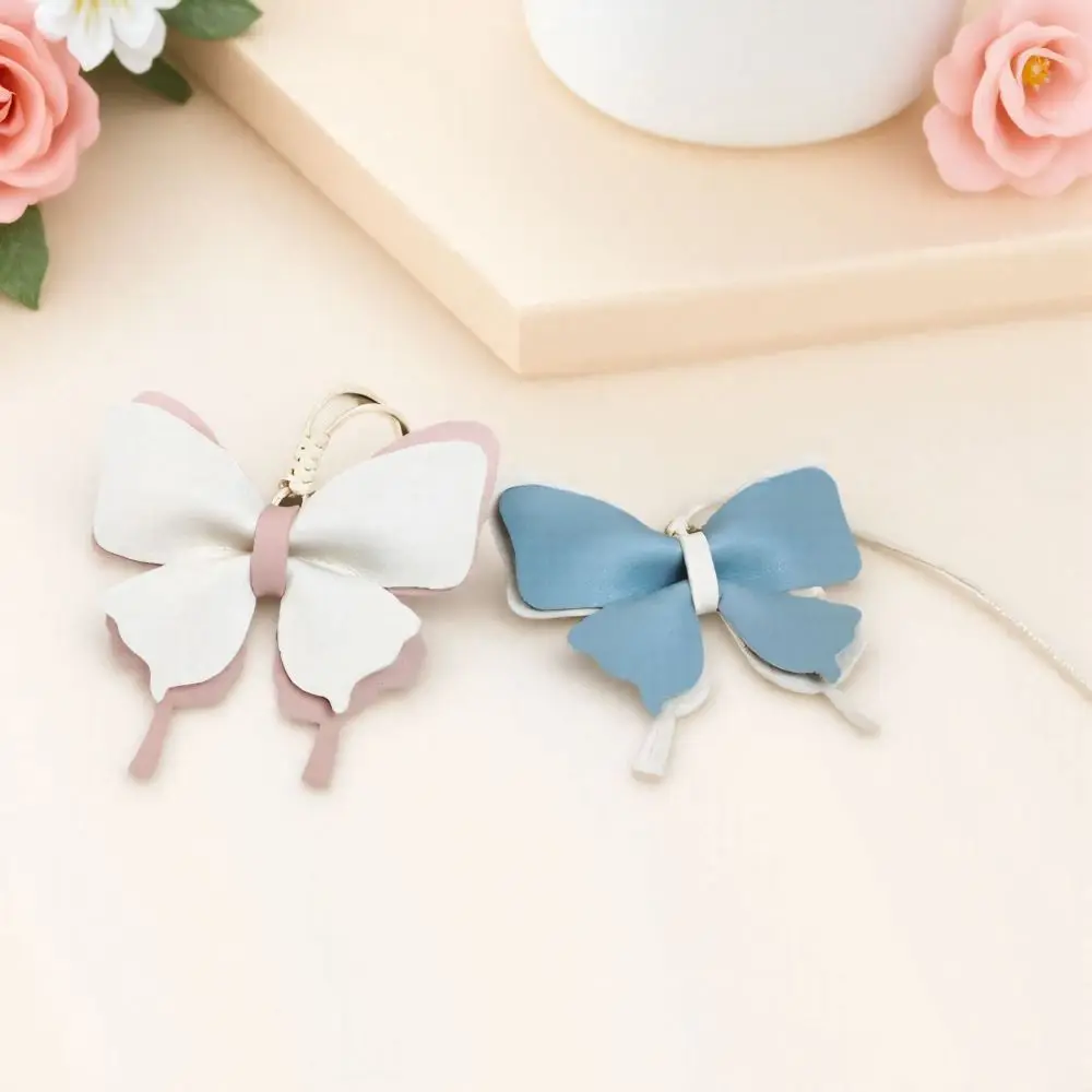 Cute Butterfly Bag Pendant Color Contrast PU Leather Fresh Backpack Decoration Bag Match Accessories Exquisite Car Key Chains
Cute Butterfly Bag Pendant Color Contrast PU Leather Fresh Backpack Decoration Bag Match Accessories Exquisite Car Key Chains