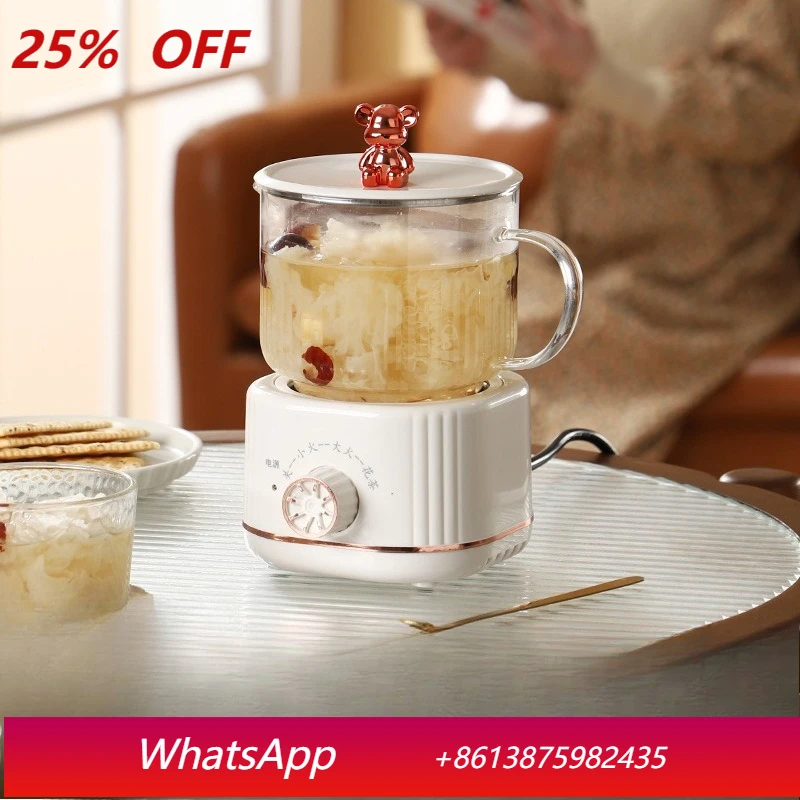 Yjq health pot glass mini electric stew electric cup multi-function automatic small portable
Yjq health pot glass mini electric stew electric cup multi-function automatic small portable