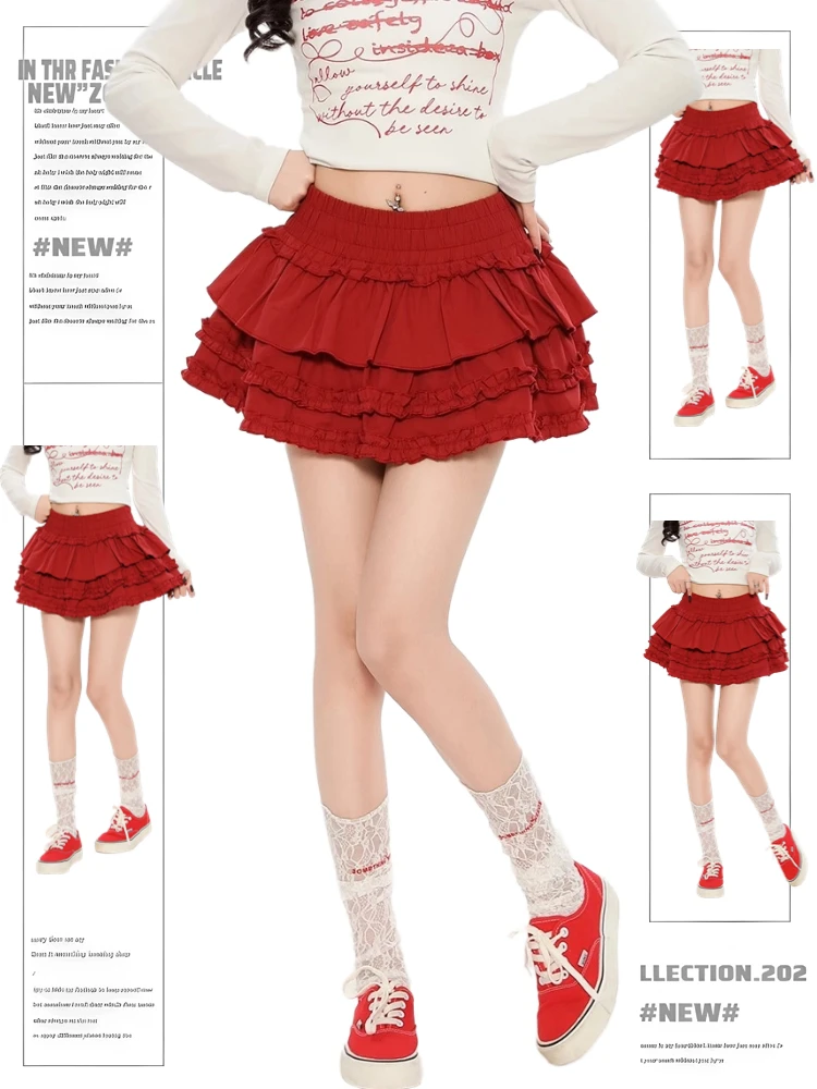 Летняя женская юбка А-силуэта с высокой талией, новая модель, с балетным подолом, не просвечивающая, утягивающая, однотонная, для повседневной носки
Летняя женская юбка А-силуэта с высокой талией, новая модель, с балетным подолом, не просвечивающая, утягивающая, однотонная, для повседневной носки