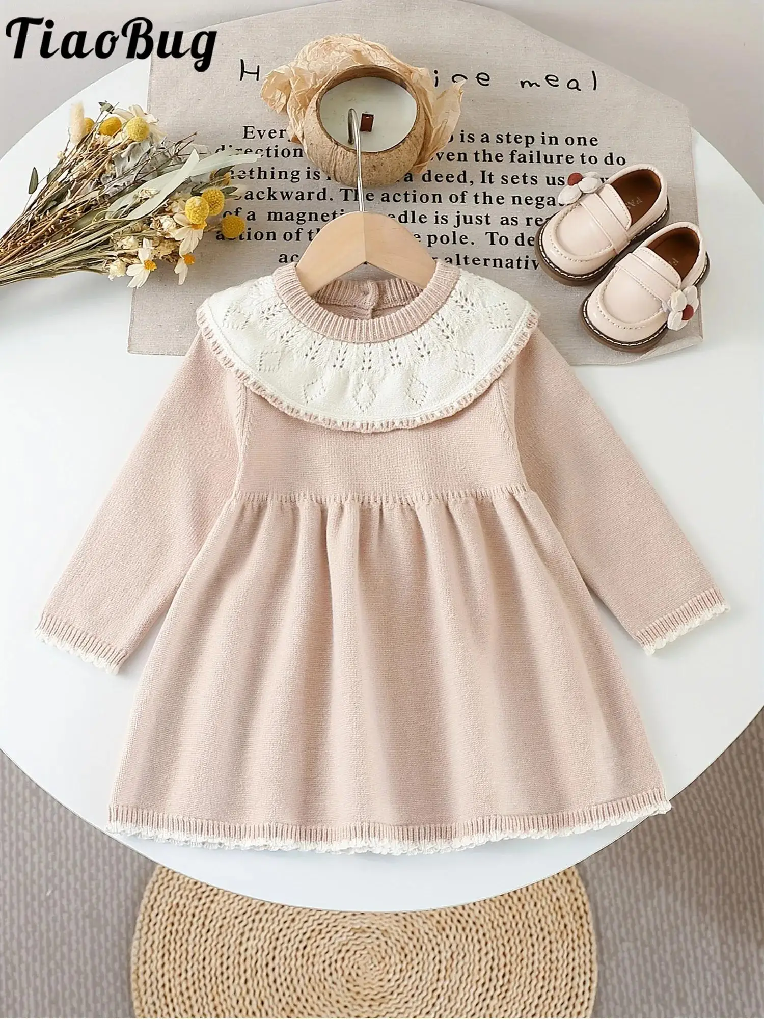 Платье-свитер для маленьких девочек, трикотажные платья в рубчик с длинными рукавами, осенне-зимняя одежда для младенцев, одежда для игр на день рождения, семейную вечеринку
Платье-свитер для маленьких девочек, трикотажные платья в рубчик с длинными рукавами, осенне-зимняя одежда для младенцев, одежда для игр на день рождения, семейную вечеринку