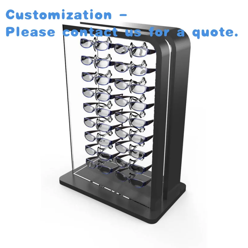 custom.Sunglasses Display Stand Custom PVC Plastic Eyewear Rack Vietnam Modern Retail Store Display Supermarket Use
custom.Sunglasses Display Stand Custom PVC Plastic Eyewear Rack Vietnam Modern Retail Store Display Supermarket Use