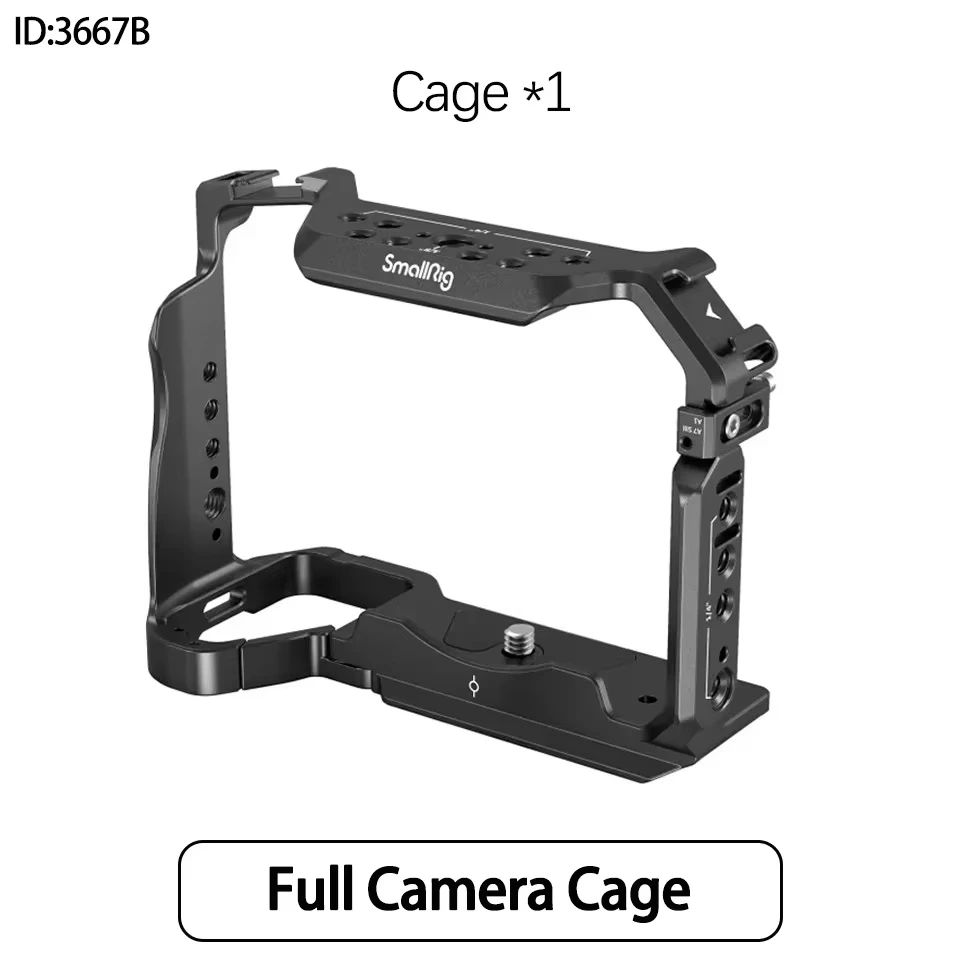 SmallRig 3667B Full Coverage Camera Cage For Sony A7M5 A7S3 A1 Mirrorless Camera Protective Expansion Frame Shooting Accessory
SmallRig 3667B Full Coverage Camera Cage For Sony A7M5 A7S3 A1 Mirrorless Camera Protective Expansion Frame Shooting Accessory