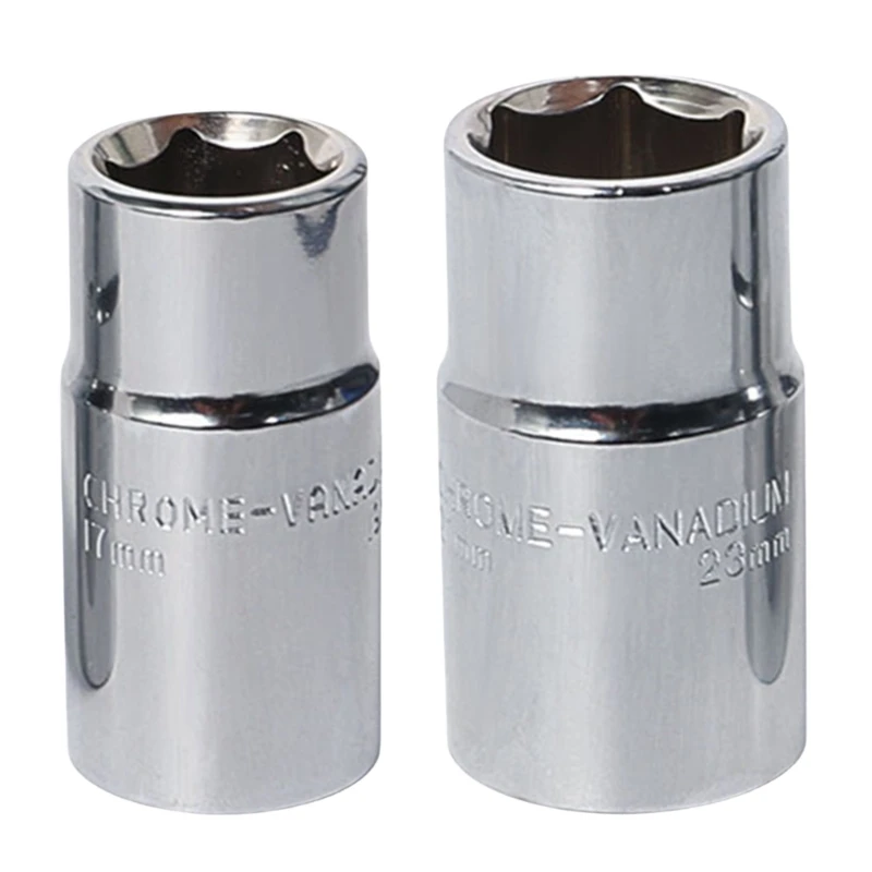 Miniature Socket Wrenches for Tire Changes 17/19mm & 21/23mm Double End Hexagons Sleeve Dropship
Miniature Socket Wrenches for Tire Changes 17/19mm & 21/23mm Double End Hexagons Sleeve Dropship