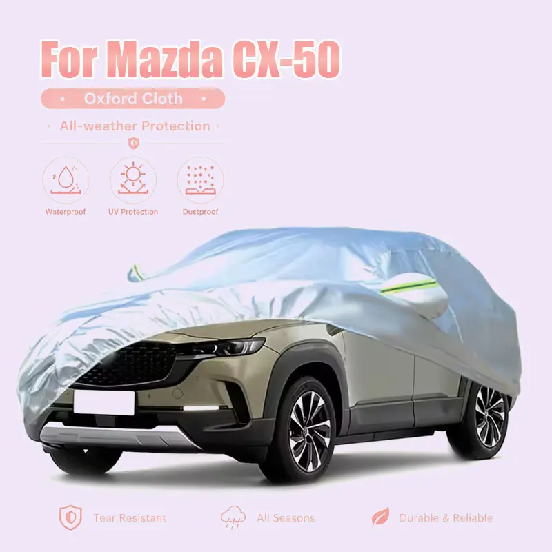For Mazda CX-50 Full Car Cover Reflective Strips Waterproof Snowproof Dustproof UV Protection Exterior Accessories
For Mazda CX-50 Full Car Cover Reflective Strips Waterproof Snowproof Dustproof UV Protection Exterior Accessories