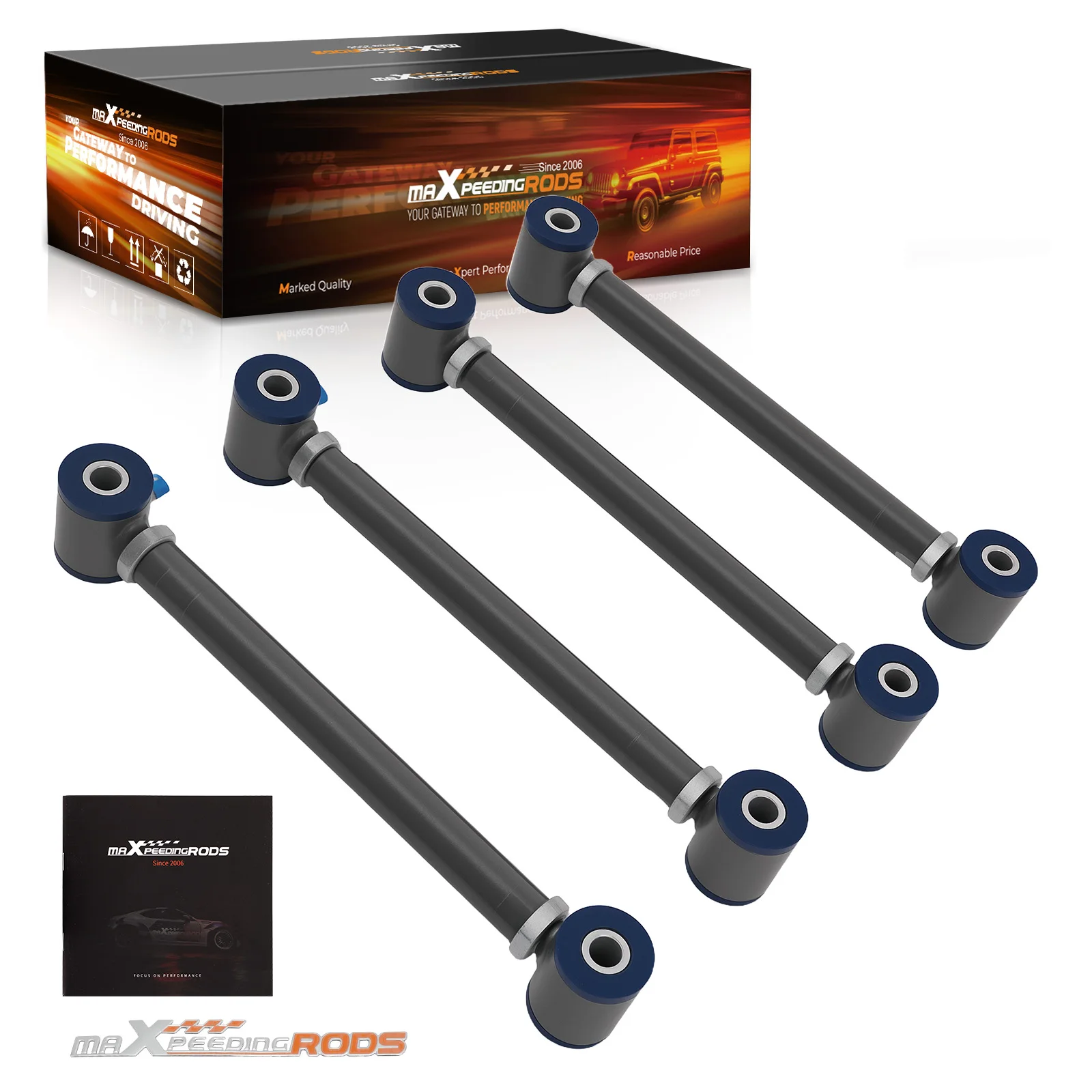 Комплект из 4 нижних рычагов задней подвески для Honda Accord 2003-2007, TSX 2004-2008
Комплект из 4 нижних рычагов задней подвески для Honda Accord 2003-2007, TSX 2004-2008