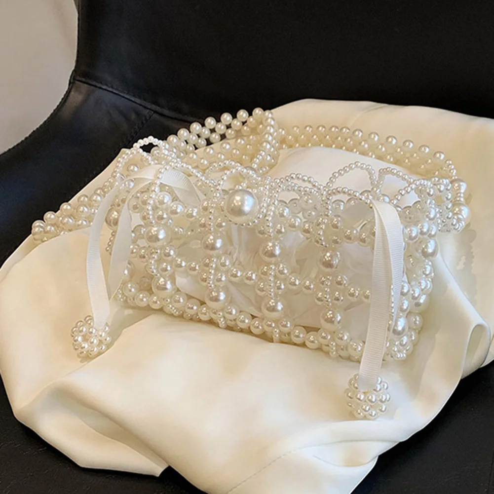 Women Mini Beaded Handbags Handmade Beading Evening Clutch Purse Retro Pearl Exquisite Elegant Shiny Female Coin Purse
Women Mini Beaded Handbags Handmade Beading Evening Clutch Purse Retro Pearl Exquisite Elegant Shiny Female Coin Purse