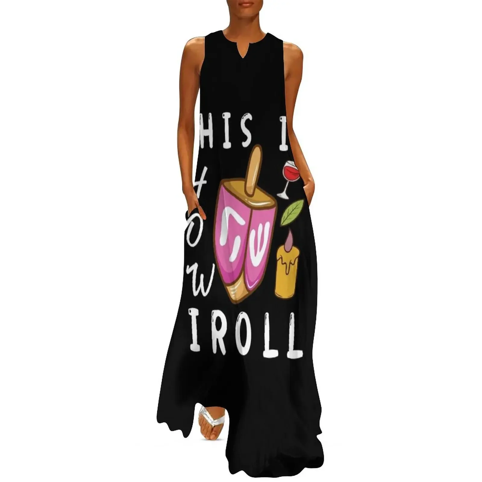 This is How I Roll Hanukkah Funny Saying Long Dress women's fashion dresses dresses for woman 2025 Dress
This is How I Roll Hanukkah Funny Saying Long Dress women's fashion dresses dresses for woman 2025 Dress