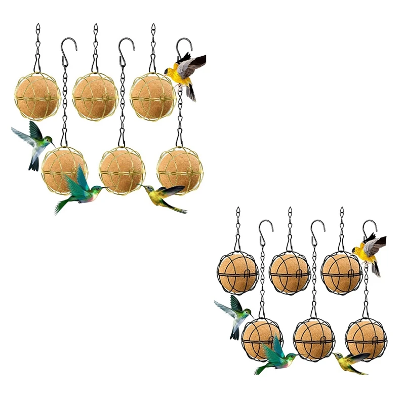 ABUP-6Pcs Ball Bird Feeders, Bird Suet Ball Feeders, Metal Hanging Bird Feeders With Hooks, Round Suet Ball Feeder
ABUP-6Pcs Ball Bird Feeders, Bird Suet Ball Feeders, Metal Hanging Bird Feeders With Hooks, Round Suet Ball Feeder