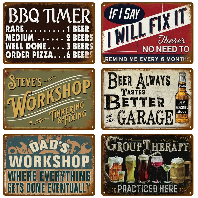 Retro Metal Sign Wall Art Mural Aesthetic Room Home Decor Items Poster Vintage Metal Plate Garage Decoration Tin Sign Plates Bar
Retro Metal Sign Wall Art Mural Aesthetic Room Home Decor Items Poster Vintage Metal Plate Garage Decoration Tin Sign Plates Bar