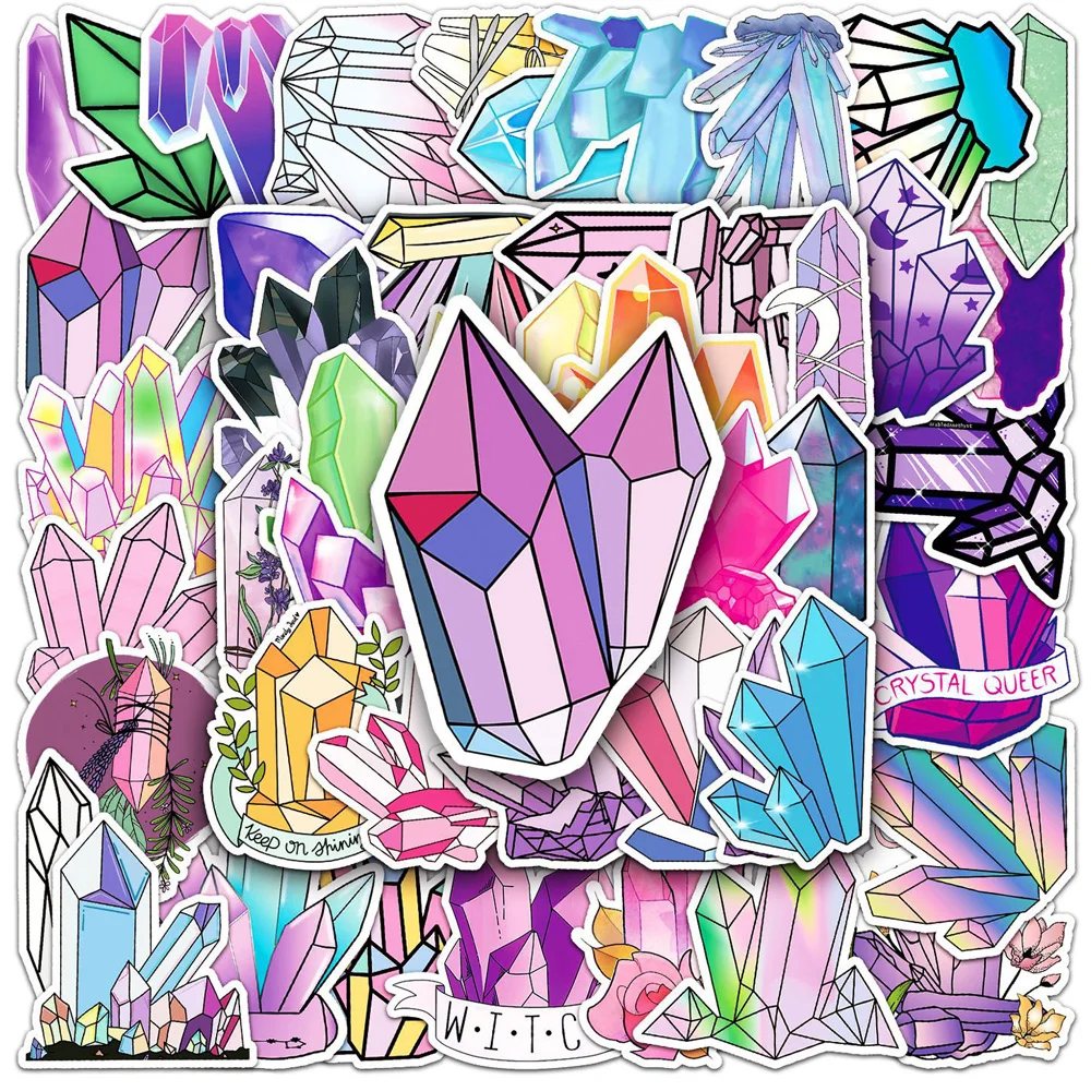 10/30/50PCS Colorful Lucky Crystal Cartoon Stickers Aesthetic DIY Phone Luggage Water Bottle Waterproof Sticker Decals Kid Toy
10/30/50PCS Colorful Lucky Crystal Cartoon Stickers Aesthetic DIY Phone Luggage Water Bottle Waterproof Sticker Decals Kid Toy