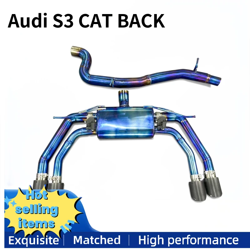 Suitable for Audi S3 RES Stainless Titanium Automotive Exhaust Valve Tronic Catback System Remote Control
Suitable for Audi S3 RES Stainless Titanium Automotive Exhaust Valve Tronic Catback System Remote Control