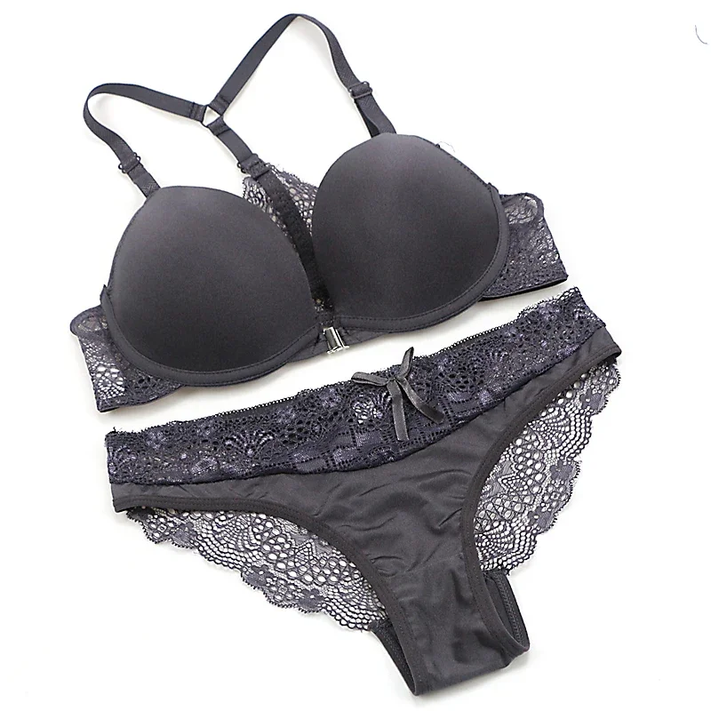 New Fashion Bralette Sexy Lingerie Seamless Push Up Bra Sets Front Closure Candy Color Underwear Women Small Size Brassiere
New Fashion Bralette Sexy Lingerie Seamless Push Up Bra Sets Front Closure Candy Color Underwear Women Small Size Brassiere
