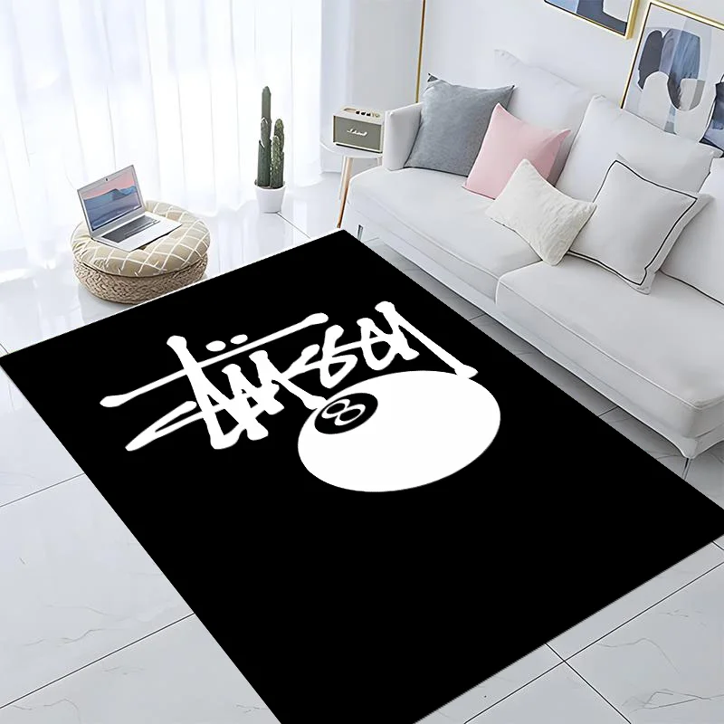 Black And White 8 Ball Printed Carpet Non-slip Multi Function carpet Living Room Rugs Entrance Floor mat Home Hallway Decor
Black And White 8 Ball Printed Carpet Non-slip Multi Function carpet Living Room Rugs Entrance Floor mat Home Hallway Decor