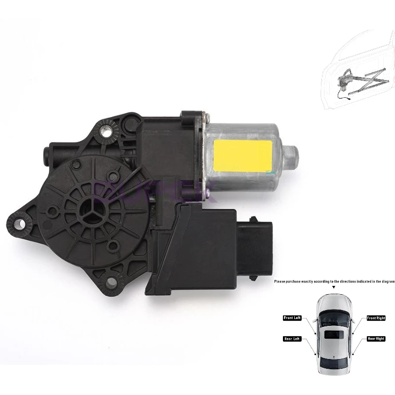 BUPEK Front Left Driver Side Power Window Motor 6Pin for 2013-2019 Kia Ceed Electric Glass Regulator High Quality 82450A2010
BUPEK Front Left Driver Side Power Window Motor 6Pin for 2013-2019 Kia Ceed Electric Glass Regulator High Quality 82450A2010