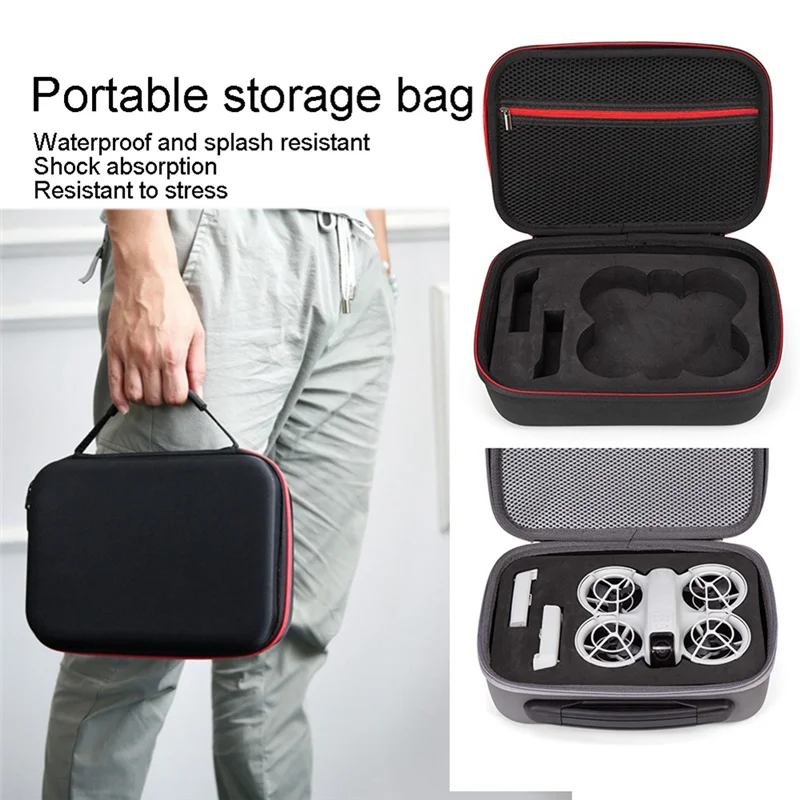 QWE-Carrying Storage Bag For DJI NEO Handbag Handheld Aircraft Fuselage Battery Bag For DJI NEO Protective Accessories
QWE-Carrying Storage Bag For DJI NEO Handbag Handheld Aircraft Fuselage Battery Bag For DJI NEO Protective Accessories