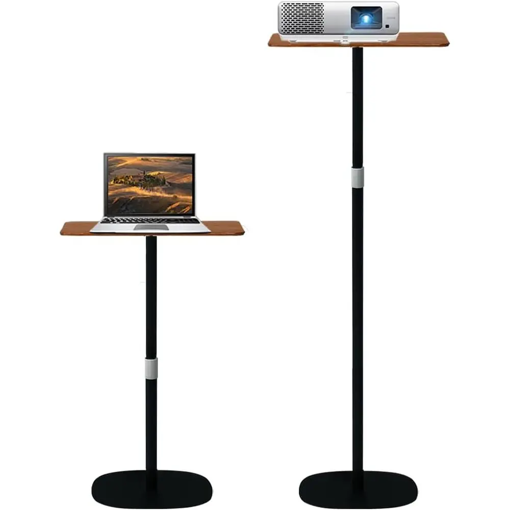 Adjustable Height Wooden Laptop Desk, Portable Stand-Up Workstation for Home Office, Living Room, Bedroom in Brown
Adjustable Height Wooden Laptop Desk, Portable Stand-Up Workstation for Home Office, Living Room, Bedroom in Brown