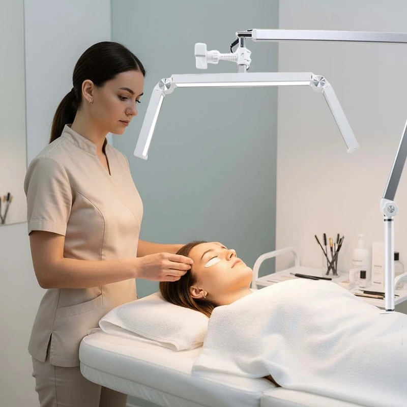Lash Lamp Eyelash Extension 36W Foldable Half Moon Light Desktop Clamp for Photography Manicure Eyebrows Tattoo Salon Filling
Lash Lamp Eyelash Extension 36W Foldable Half Moon Light Desktop Clamp for Photography Manicure Eyebrows Tattoo Salon Filling