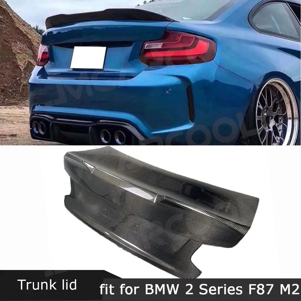 JMCARCOOL Carbon Fiber For BMW 2 Series F87 M2 2015-2019 Rear Trunk Lid Tail Bumper Spoiler Decklid Panel Trim Body kits
JMCARCOOL Carbon Fiber For BMW 2 Series F87 M2 2015-2019 Rear Trunk Lid Tail Bumper Spoiler Decklid Panel Trim Body kits