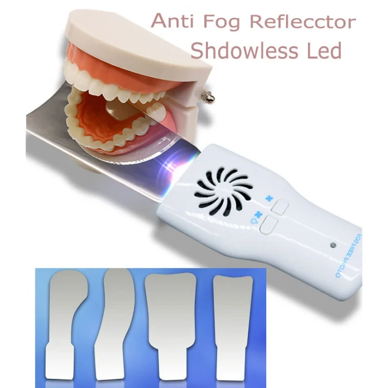 Dental Anti-fog Reflector Set with light stainless steel reflector Shadowless LED orthodontic photography equipment Dentistry
Dental Anti-fog Reflector Set with light stainless steel reflector Shadowless LED orthodontic photography equipment Dentistry