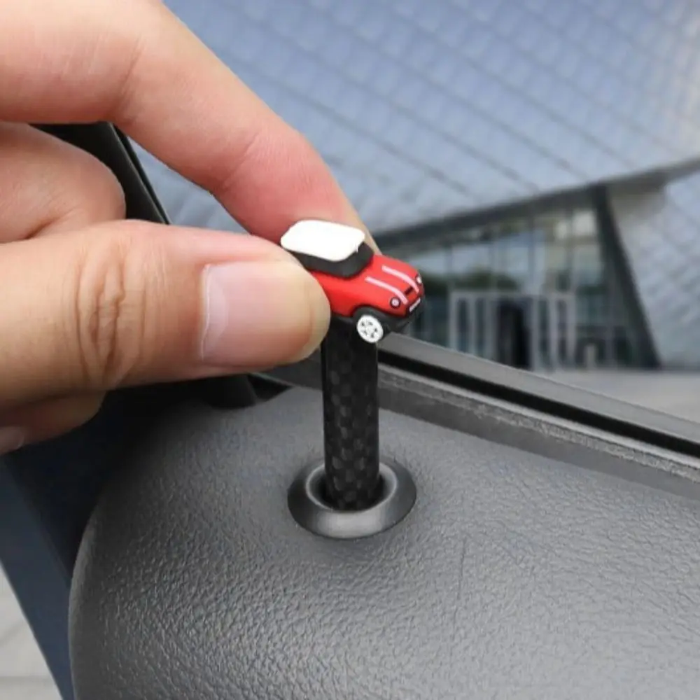 Decorative Car Door Lock Pin Knob Cover Car-shaped Lift Button Silicone Refitting Pull Pins Interior
Decorative Car Door Lock Pin Knob Cover Car-shaped Lift Button Silicone Refitting Pull Pins Interior