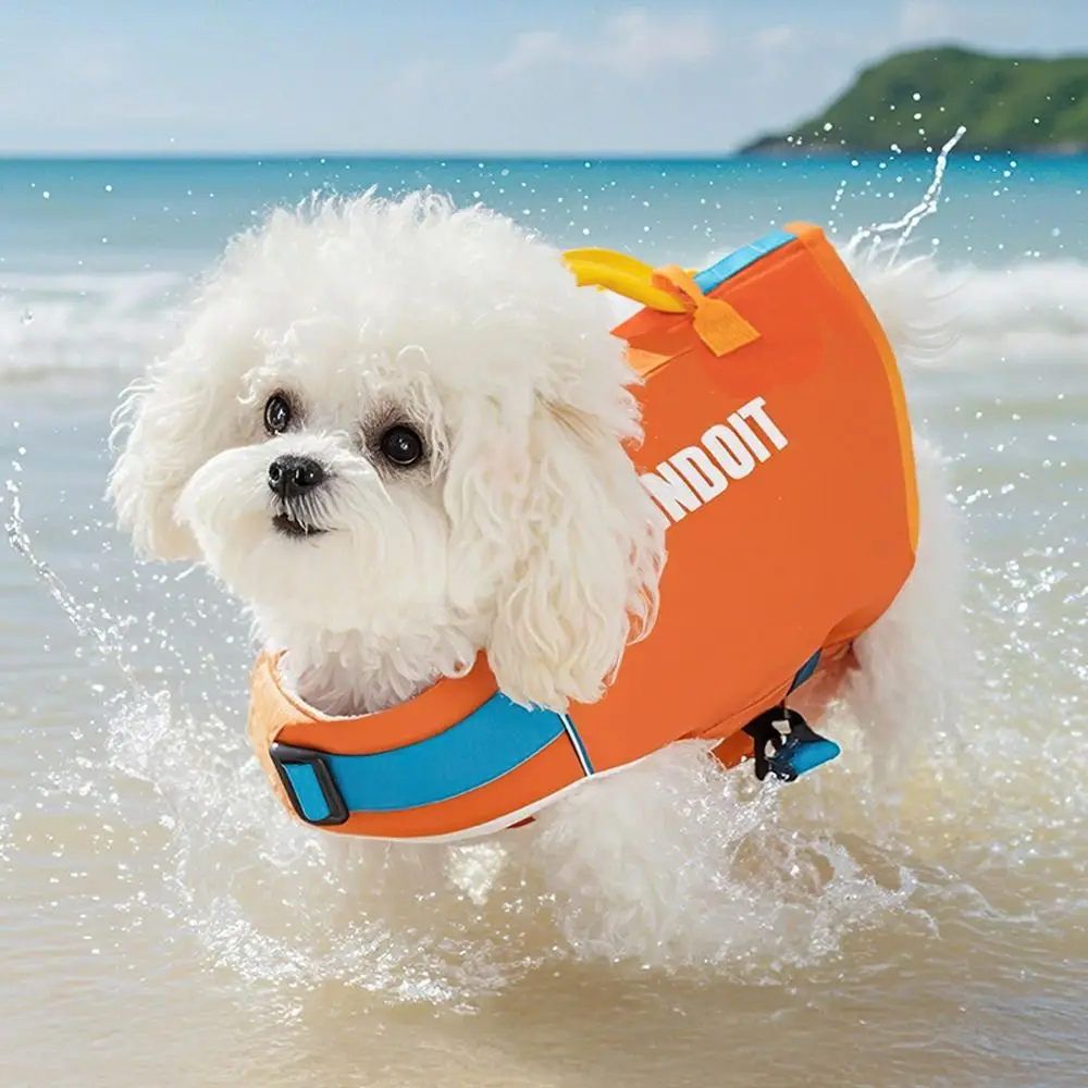 Adjustable Pet Swimming Life Jacket Super Buoyancy Reflective Puppy Swimsuit Polyester Dog Life-Saving Clothes
Adjustable Pet Swimming Life Jacket Super Buoyancy Reflective Puppy Swimsuit Polyester Dog Life-Saving Clothes