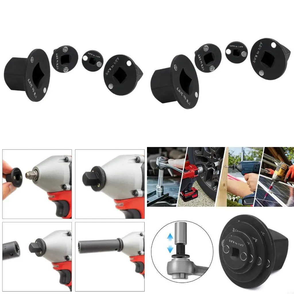 4Pcs High Strength Socket Adapters For Professional Mechanics And Home Use M4YD
4Pcs High Strength Socket Adapters For Professional Mechanics And Home Use M4YD