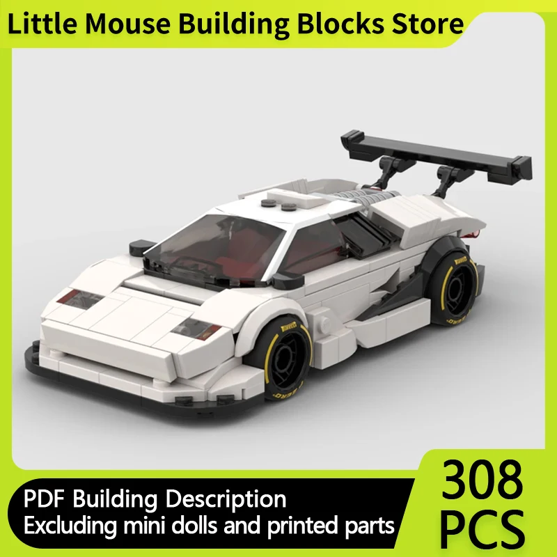 Модель Speed Champion MOC, строительные кирпичи 1985, пик, гоночный автомобиль, модульная технология, подарки, детские игрушки, костюм, праздничная сборка
Модель Speed Champion MOC, строительные кирпичи 1985, пик, гоночный автомобиль, модульная технология, подарки, детские игрушки, костюм, праздничная сборка