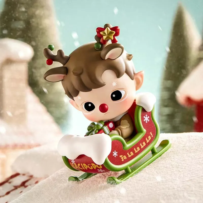 POPMART Hacipupu сани, подвесная карта, серия, фигурка, слепая коробка, милая и интересная игрушка, коллекция-сюрприз, подарки на день рождения или Рождество
POPMART Hacipupu сани, подвесная карта, серия, фигурка, слепая коробка, милая и интересная игрушка, коллекция-сюрприз, подарки на день рождения или Рождество