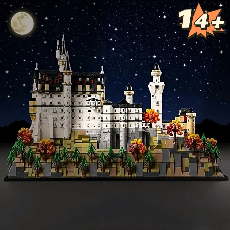 In Stock 3455PCS European Classic Castle Building Bricks 21063 Neuschwanstein Architecture Model Home Decor Festival Gifts
In Stock 3455PCS European Classic Castle Building Bricks 21063 Neuschwanstein Architecture Model Home Decor Festival Gifts