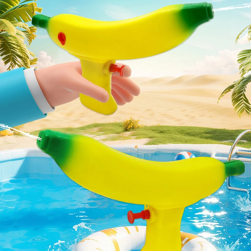 2Pcs Banana Shape Water Spray Toys Summer Children Outdoor Fun Beach Drifting Toys Water Gun Children Play Water Toy Water Gun
2Pcs Banana Shape Water Spray Toys Summer Children Outdoor Fun Beach Drifting Toys Water Gun Children Play Water Toy Water Gun
