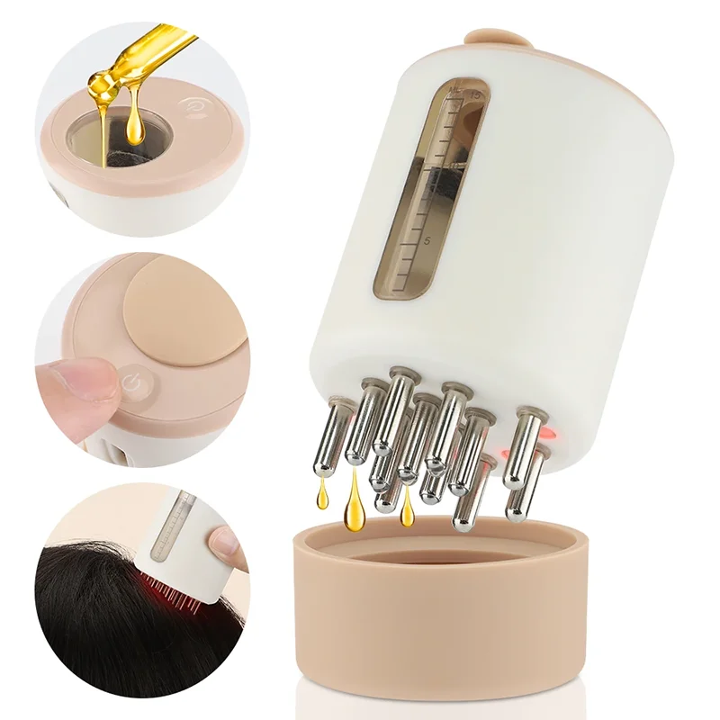 Electric Intelligence Scalp Massage Applicator Hair Care Essential Oil Ball Massage Red Light Vibration Hair Generative Artifact
Electric Intelligence Scalp Massage Applicator Hair Care Essential Oil Ball Massage Red Light Vibration Hair Generative Artifact