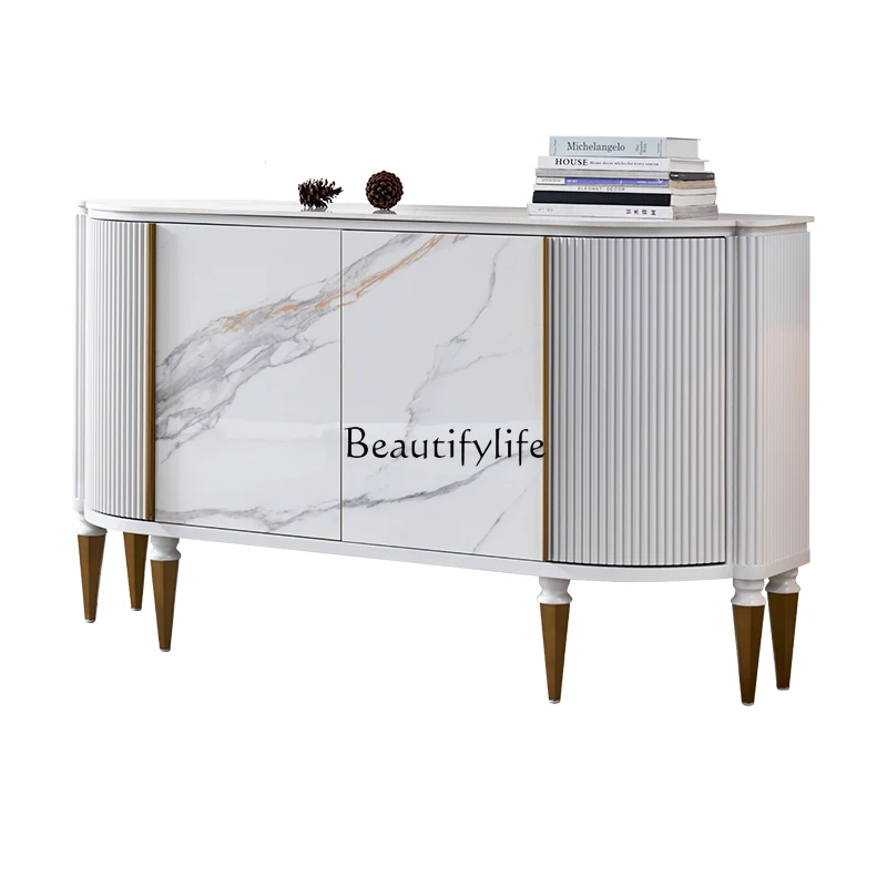 Entrance cabinet Modern light luxury solid wood living room Simple white rock slab locker
Entrance cabinet Modern light luxury solid wood living room Simple white rock slab locker