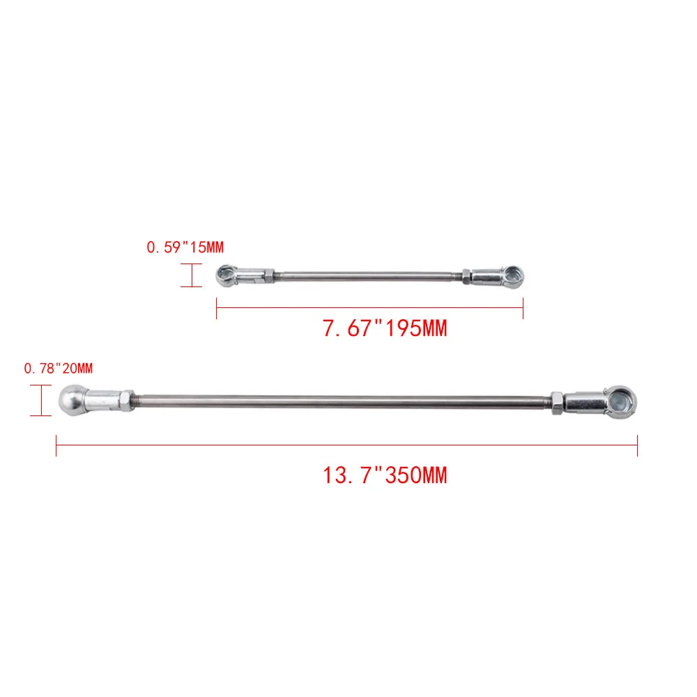 3PCS Gear Linkage Push Rod Kit With Rubber Seals OE 245283 2452/E1 Suitable for Peugeot 106 Citroen Saxo
3PCS Gear Linkage Push Rod Kit With Rubber Seals OE 245283 2452/E1 Suitable for Peugeot 106 Citroen Saxo