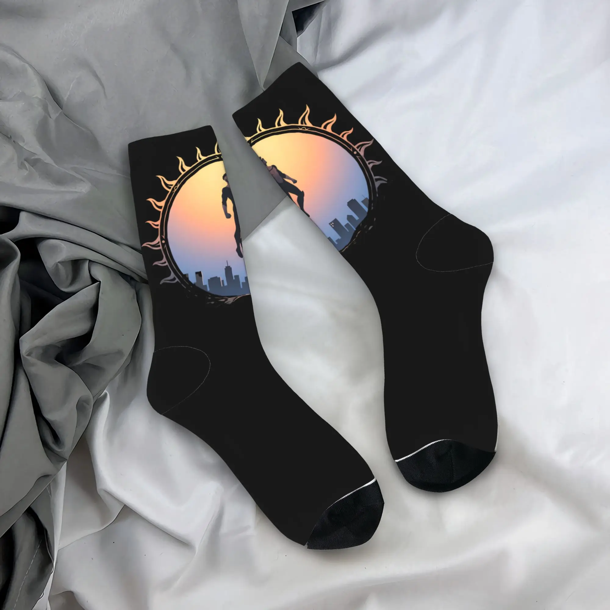 Invincibles Character Socks Sun Hero Pattern Stockings Anti Sweat Men's Socks Medium Soft Spring Funny Climbing Socks
Invincibles Character Socks Sun Hero Pattern Stockings Anti Sweat Men's Socks Medium Soft Spring Funny Climbing Socks