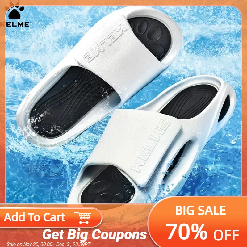 KELEME Summer Men's Slippers Super Soft EVA Slip-on Slippers For Men Fashion Wear-resistant Platform Outdoor Beach Shoes 2023
KELEME Summer Men's Slippers Super Soft EVA Slip-on Slippers For Men Fashion Wear-resistant Platform Outdoor Beach Shoes 2023