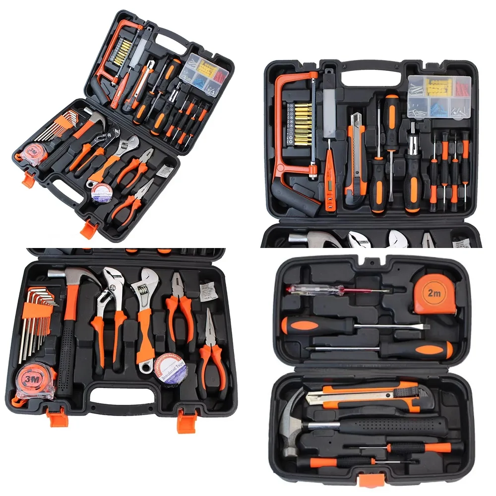 Combination Toolbox for MYJ Hardware Repair Tool Set Industrial Grade Multi Purpose DIY Repair Kit Hand Tools for
Combination Toolbox for MYJ Hardware Repair Tool Set Industrial Grade Multi Purpose DIY Repair Kit Hand Tools for