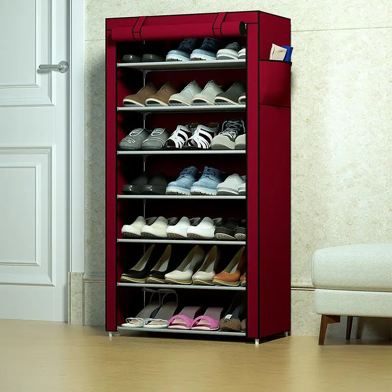 Simple Shoe Rack Multi-layer Steel Pipe Assembly Dustproof Household Space-saving Dormitory Storage Economical Shoe Cabinet
Simple Shoe Rack Multi-layer Steel Pipe Assembly Dustproof Household Space-saving Dormitory Storage Economical Shoe Cabinet